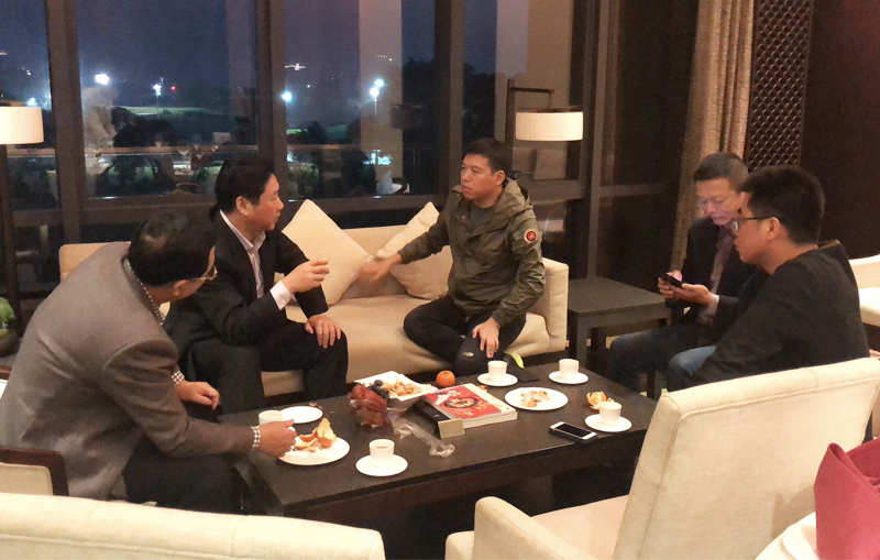 漳浦县委常委戴文利一行莅临本会考察交流!